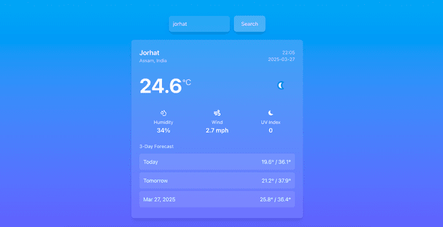 Weather App